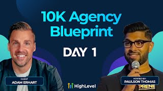 Adam Erhart  10K Agency Blueprint Replay  Day 1 [upl. by Michiko]