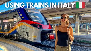 How to use the Train in Italy  Trenitalia App and Physical Ticket [upl. by Secrest]