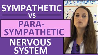 Sympathetic and Parasympathetic Nervous System Autonomic Anatomy Pharmacology Nursing [upl. by Dolorita]