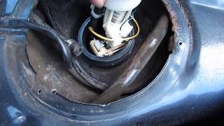 How to Replace Fuel Pump VW Golf 2  Jetta Mk2 [upl. by Denney]