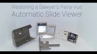 Vintage Electronics Restoration  Restoring a Sawyers PanaVue Automatic Slide Viewer [upl. by Aninnaig301]