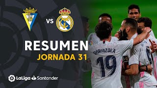 Highlights Cádiz CF vs Real Madrid 03 [upl. by Salchunas]