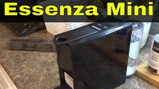 How To Use The Nespresso Essenza Mini Coffee MachineMake Espressos [upl. by Gahan821]