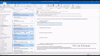 Outlook  Transférer plusieurs messages [upl. by Hannus32]