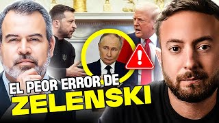 🚨 El terrible error de Zelensky ante TRUMP [upl. by Eleirbag]