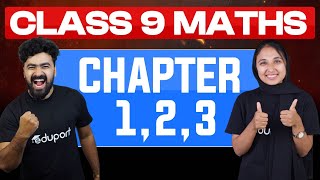 Class 9  Maths Study Plan  Chapters 123  Eduport [upl. by Amzu782]