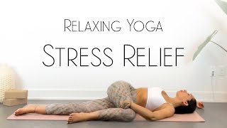 10 Minute Yoga Stress and Anxiety [upl. by Seroled621]