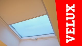 Einbau VELUX Verdunkelungsrollo [upl. by Cleavland403]