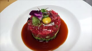 Tuna Tartar  How To Make Sushi Series [upl. by Dunning410]