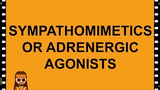 Sympathomimetics or Adrenergic Receptor Agonists pharmacology MADE EASY [upl. by Atterrol851]