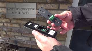 COMELIT VISTO TUTORIAL How to install Visto WiFi smart doorbell [upl. by Maurilia848]