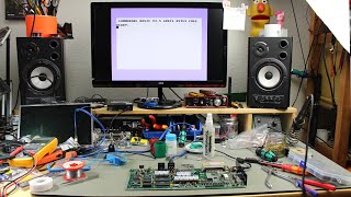 Commodore 16  64k RAM Upgrade [upl. by Leipzig]