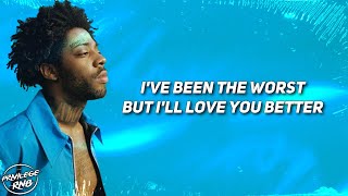 Brent Faiyaz  ALL MINE Lyrics [upl. by Batista]