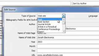 Adding Citations amp References Using MS Word [upl. by Callie]