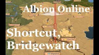 Albion Online  Caerleon to Bridgewatch fast almost safely [upl. by Yob]