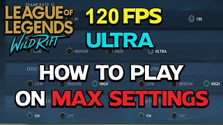 Best Emulator for Wild Rift with 120 FPS and Ultra Settings  League of Legends  Wild Rift [upl. by Ahserkal]