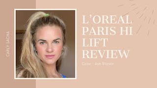 L’Oreal Paris Hi Lift Color  Ash Blonde [upl. by Dora834]