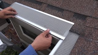 Home Depot Gutter Guard [upl. by Naugal]