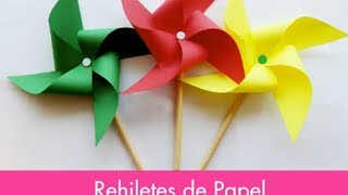 Rehilete de papel [upl. by Kcolttam]