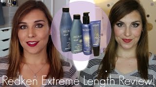 Redken Extreme Length Line Review  Bailey B [upl. by Notrub]