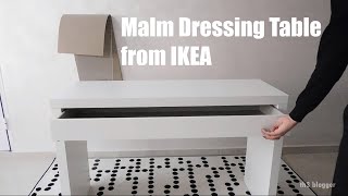 Malm Dressing Table from IKEA assembly guide [upl. by Ahsekyw]