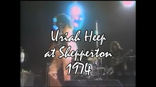 Uriah Heep at Shepperton 1974 full show Remastered video and audio [upl. by Yemorej724]