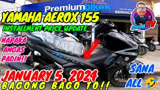 YAMAHA AEROX 155  2024 PRICE UPDATED [upl. by Griffiths331]