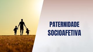 Paternidade socioafetiva [upl. by Ahcsap]