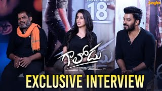 Gaalodu Movie Team Exclusive Interview  Sudigali Sudheer  Gehna Sippy  Rajasekar Reddy Pulicharla [upl. by Polash]