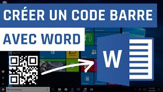 Comment créer un code barre avec Word [upl. by Dyoll]