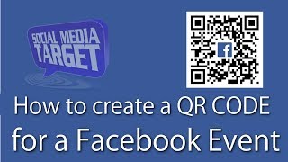 How to create a QR code for your Facebook Event [upl. by Aivan303]