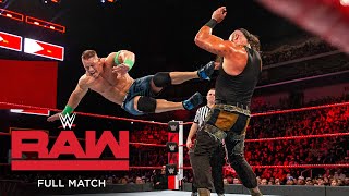 FULL MATCH  John Cena vs Braun Strowman vs Elias  Triple Threat Match Raw Feb 5 2018 [upl. by Outlaw]