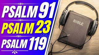 Psalm 91 Psalm 23 Psalm 119 Powerful Psalms for sleep Audio Bible verses for sleep [upl. by Bowyer404]