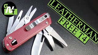 Leatherman Free T4 Table Top Review  Overall A Solid Pocket Tool [upl. by Yesiad]