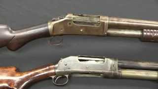 Winchester 1893 amp 1897 Pump Shotguns [upl. by Liahus]