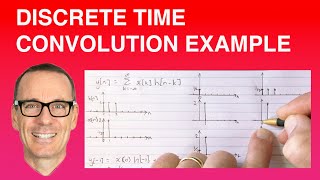 Discrete Time Convolution Example [upl. by Essilem]