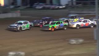 IMCA Stock Car Season Championship feature Independence Motor Speedway 82419 [upl. by Milone887]