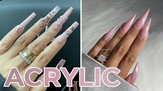 ✨150✨Amazingly Beautiful Acrylic Nail Art Designs Compilation 💅 [upl. by Esinart]