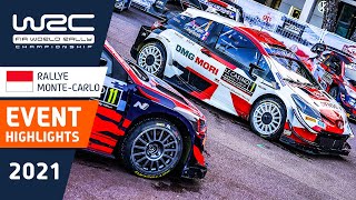 WRC  Rallye MonteCarlo 2021 Event Highlights  Review [upl. by Puttergill238]