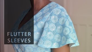 Quick Drafts – Flutter Sleeve Pattern • Elewa [upl. by Pia974]