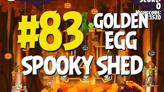 Angry Birds Seasons Hammier Things Golden Egg 83 Walkthrough [upl. by Tertius]