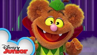 Fozzies Spooky Halloween 👻  Muppet Babies  Disney Junior [upl. by Arnuad]