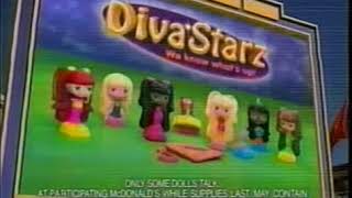 McDonalds Ad  Mighty Kids Meal w Diva Starz promo 2001 [upl. by Cuthbert]