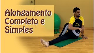 Alongamento Simples para todo Corpo  Rodrigo Lopes Fisioterapeuta [upl. by Thury]