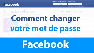 Comment changer le mot de passe Facebook en 2020 sur PC [upl. by Eeryt]