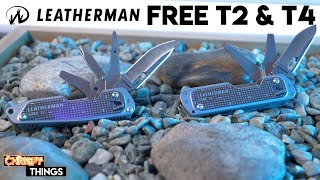 Should you buy the NEW Leatherman FREE T2 amp T4 EDC multitools [upl. by Irrab]