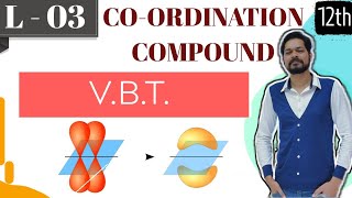 COORDINATION CHEMISTRY I CLASS 12 L3 I JEE I NEET I Valence Bond Theory [upl. by Norrahc]