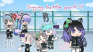 Singing Battle ll Gacha Life ll Part 4 [upl. by Uke]