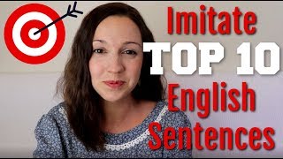 How to Pronounce TOP 10 English Sentences [upl. by Aala]