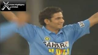 India vs Pakistan 5th ODI Match Samsung Cup 2004 Lahore  Cricket Highlights [upl. by Ccasi]